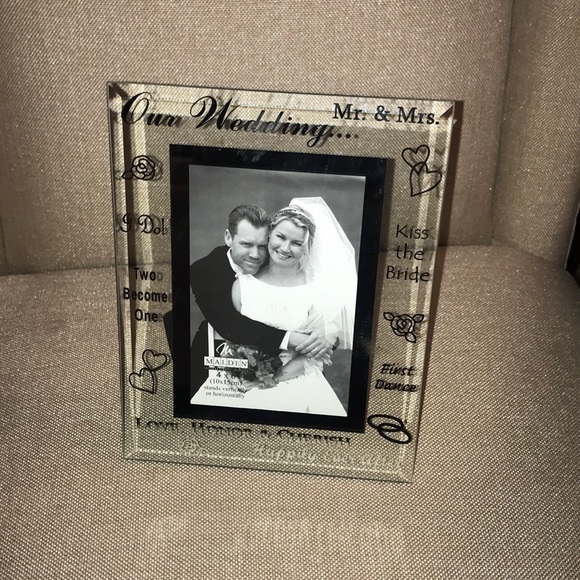 Our Wedding.... picture frame - Picture 2 of 5